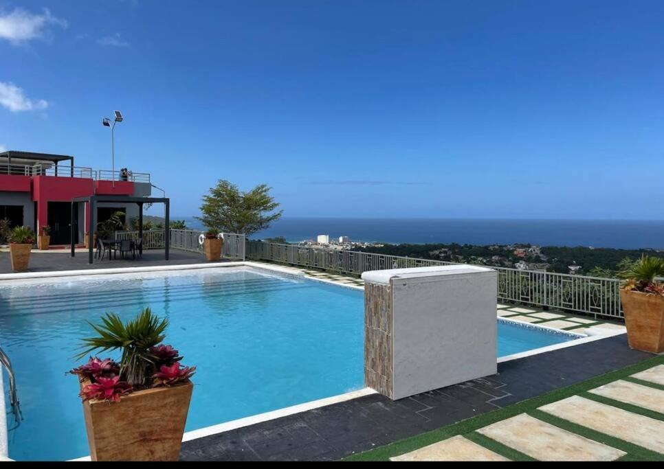Villa La Rosa With Spectacular View Of Ocho Rios Exterior foto